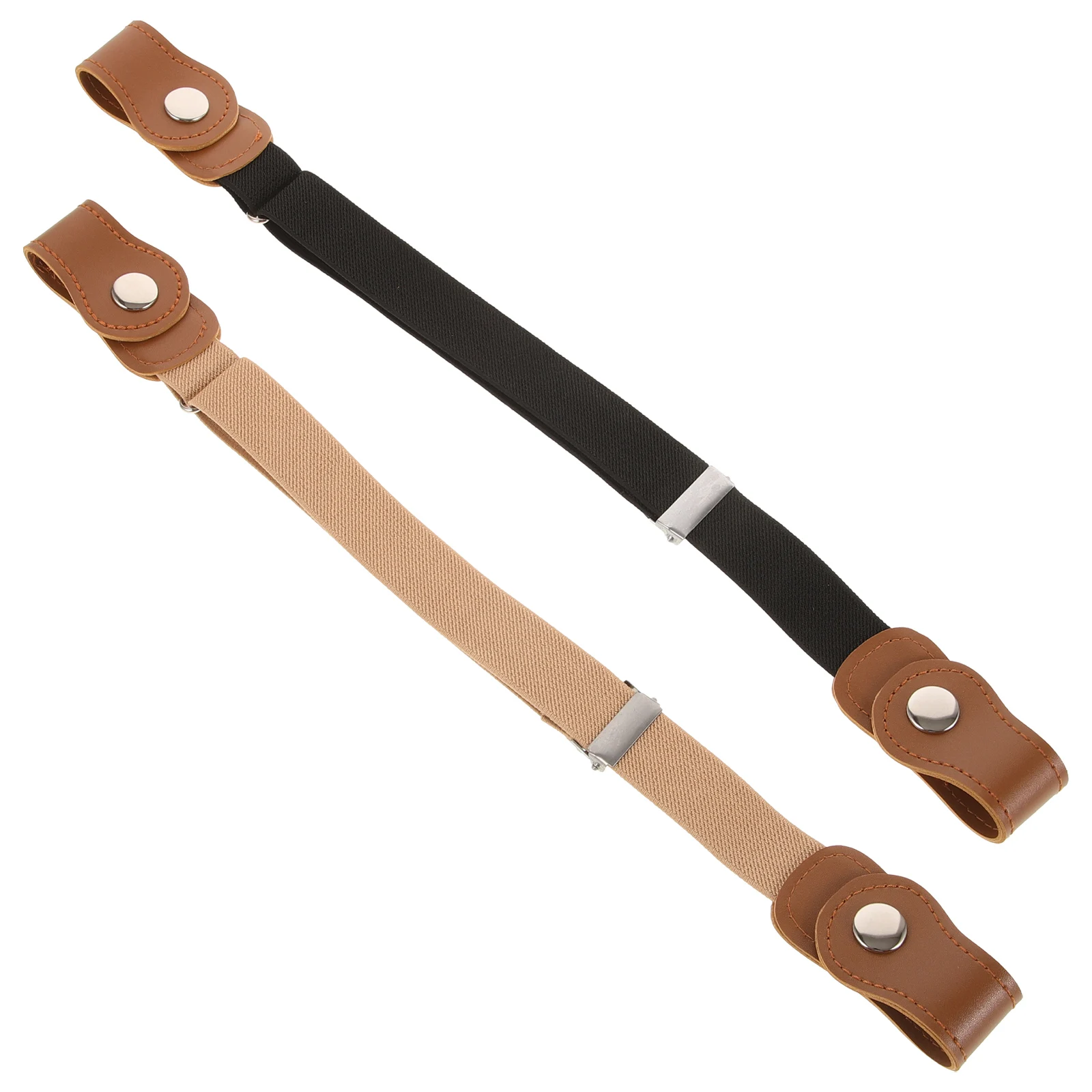 

2Pcs Children Elastic Waist Belts Flexible Adjustable Toddler Belts for Boys Girls Pants Skirts Dresses Belt for Kids