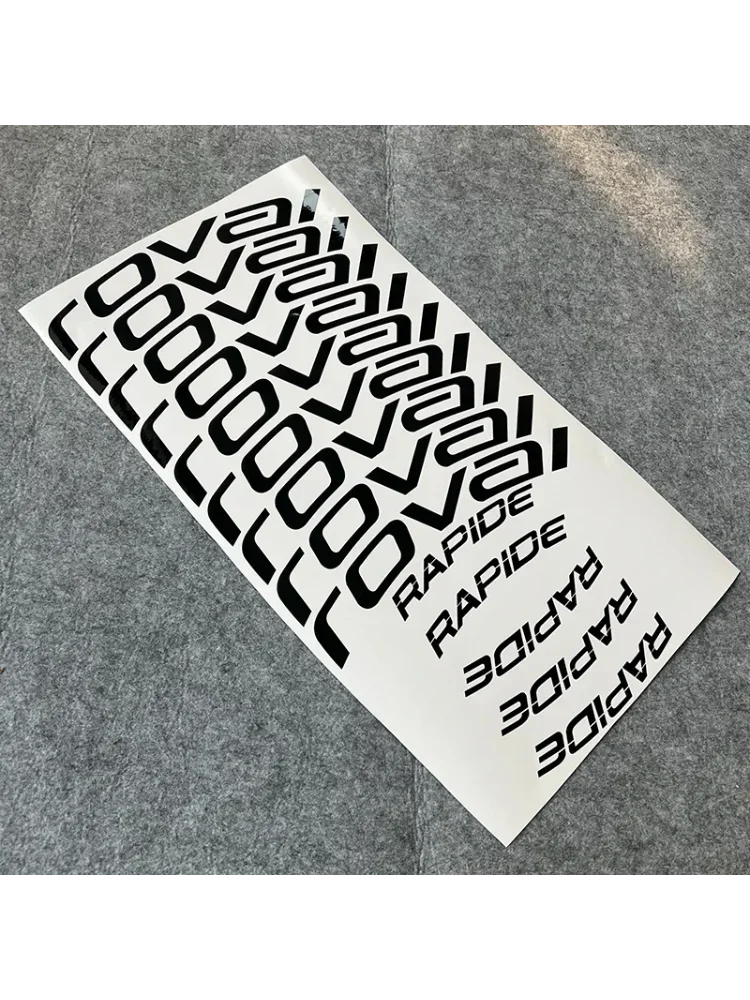 AliExpress NONE For-CL II Road bike wheel set Stickers CL2 Rim Decals Bicycle Accessories Decorative Carbon fiber wheel set stickers