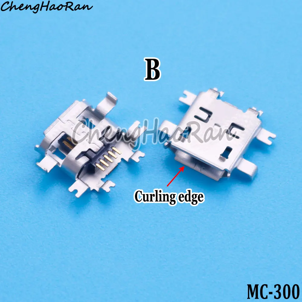 1/2/5 Pcs USB 5 Pin Tail Plug Charging Port Connector For HTC Mobile G-Series Charging Port Built-in Female Connector