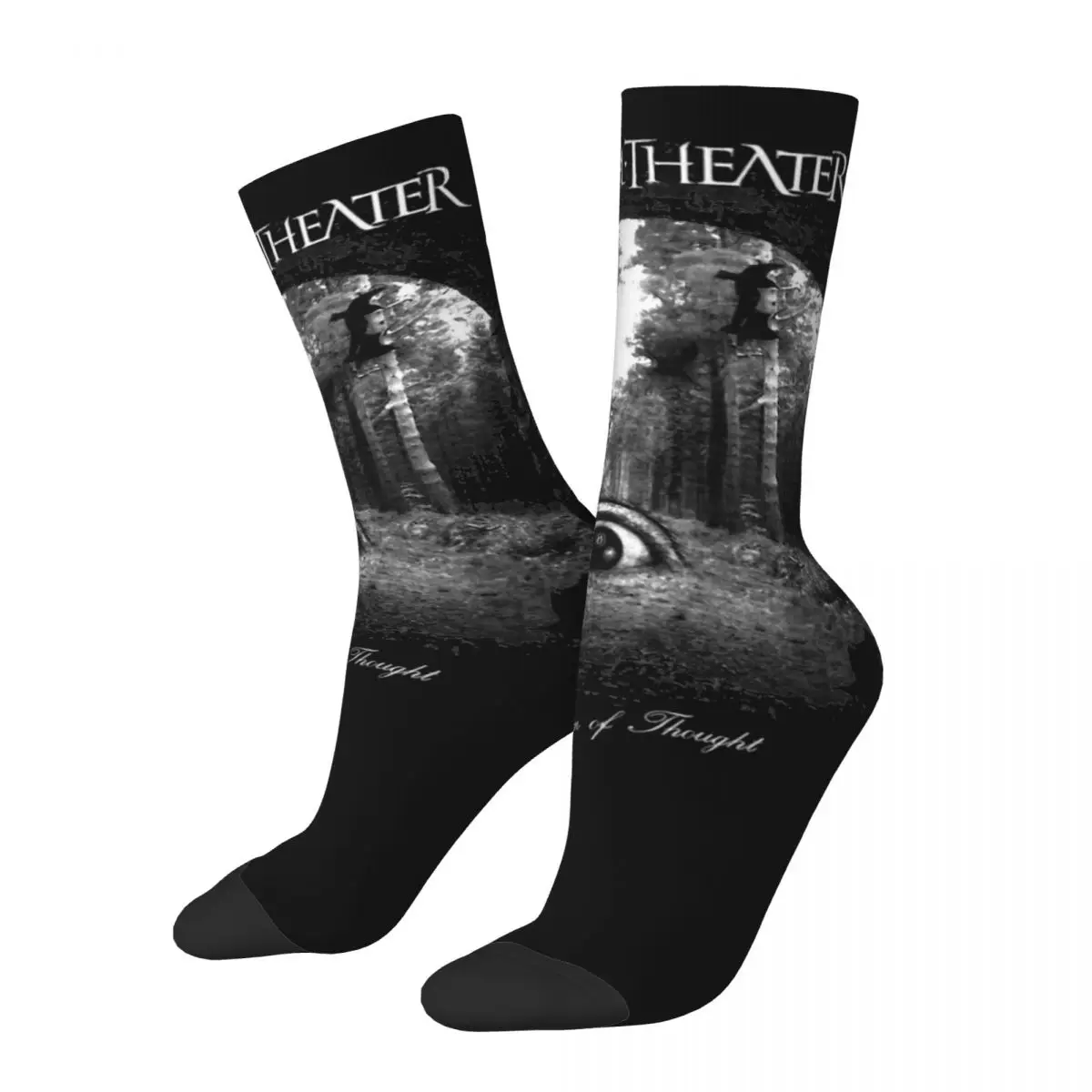 Winter Warm Casual Unisex Dream Theater Metal Music Band Socks Non-slip Middle Tube Socks