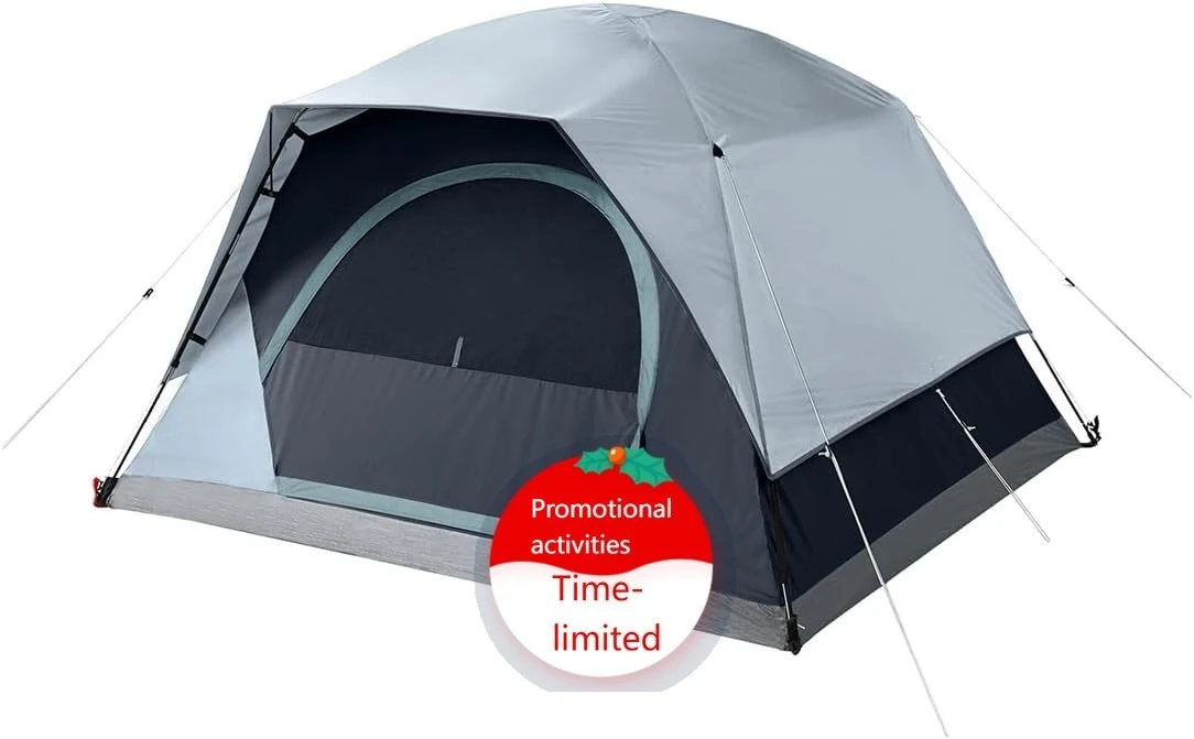 

Мгновенно устанавливаемая палатка Skydome с LED-подсветкой и установкой за 5 минут, всепогодная палатка на 4 человека с верхним освещением, из материала PF