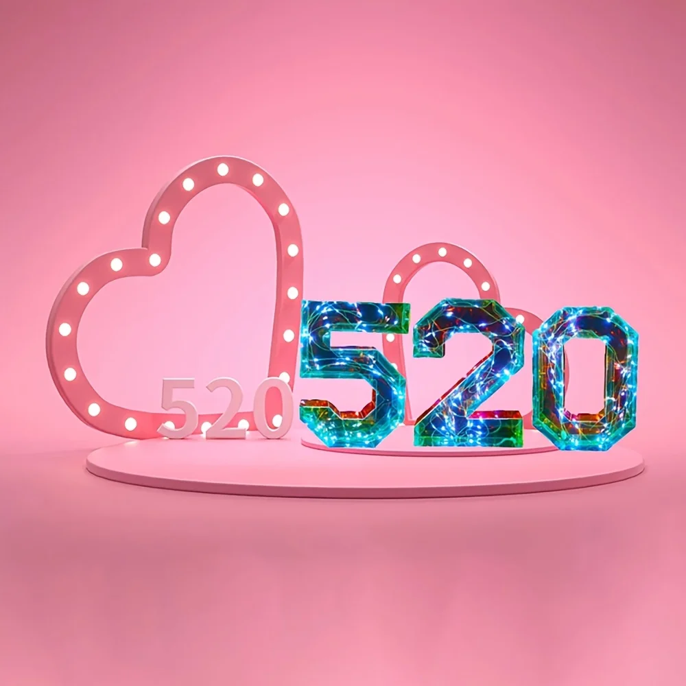 Valentine's Day 520 Romantic Choice: A Confession Tool for Love to Bloom, Adding Radiant Light to Your Love