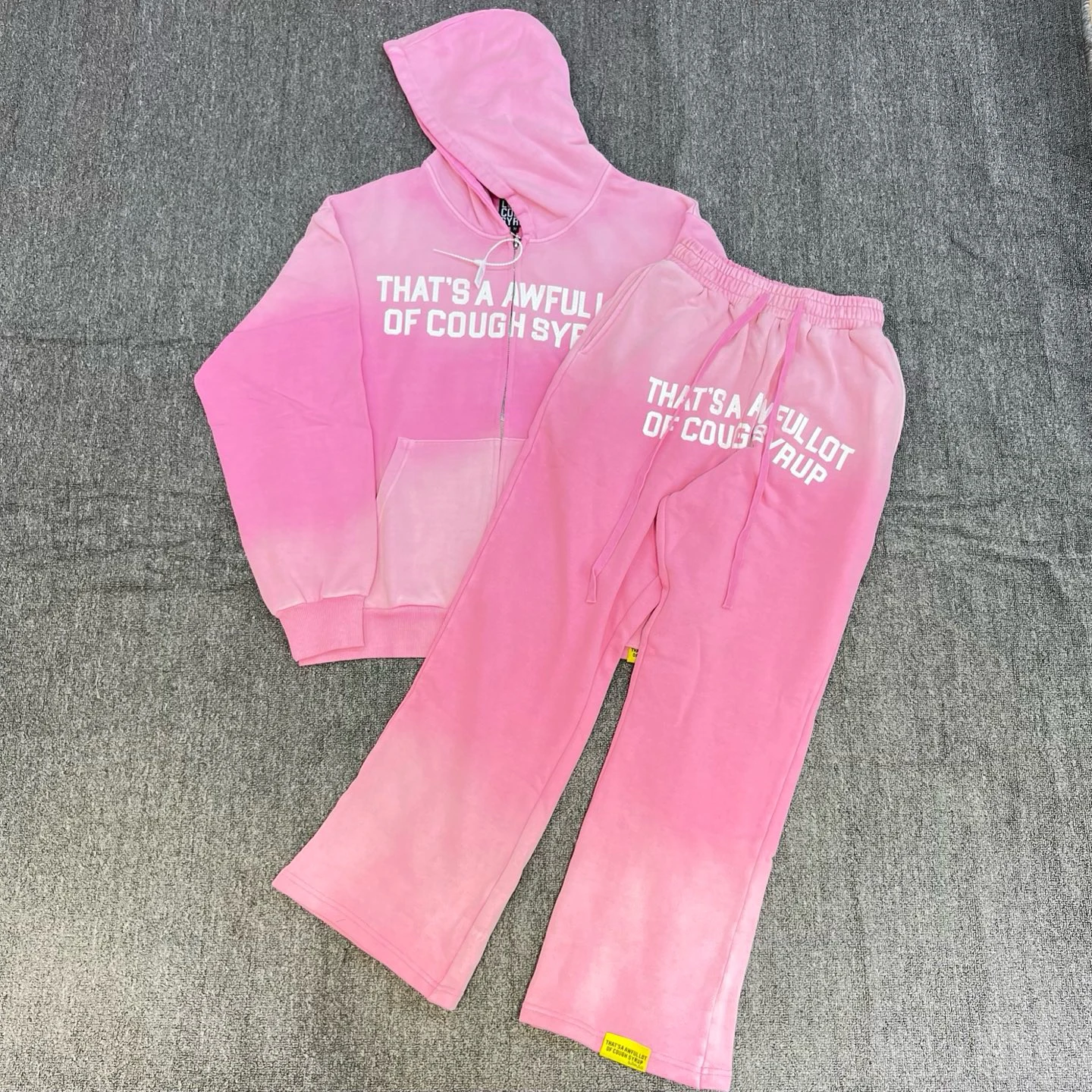 

Casual Printed Cra Long Sve Sweatirt And Pants Set Youth Autumn Faion Comfortable Breathable Streetwear Ensemble