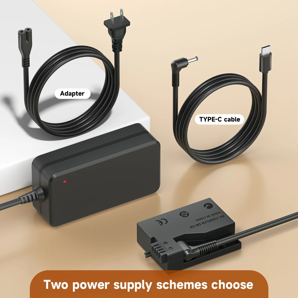 PALO LP-E8 DR-E8 ダミーバッテリーカプラーキット Canon EOS Rebel T5i T4i T3i T2i Kiss X7 X6 X5 X4 700D 650D 600D 550D カメラ用