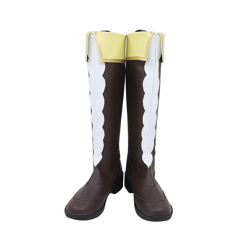 Yu-Gi-Oh! ZEXAL IV Quattro Vetrix Cosplay Costume Shoes Handmade Leather Boots