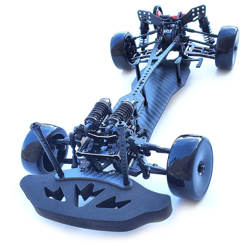 Tamiya Sakura TT02B TT02 TT01 D5 D5S TRF416 1:10 4WD RC auto telaio in fibra di carbonio Al lega modello fai da te Drift Racing Upgrade Parts KIT