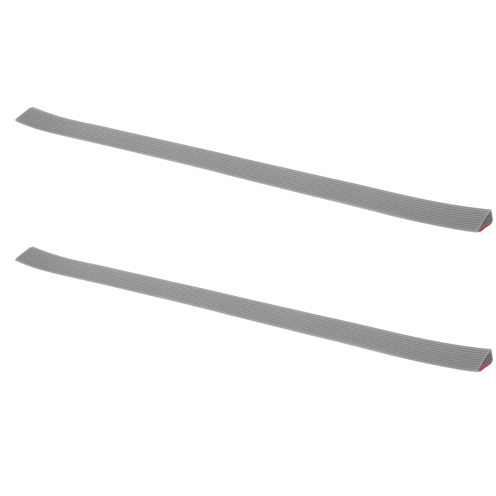 2pcs Threshold Ramp Pad Tpe Reusable Non-Slip Entry Ramp For Sweeping Robot Vacuum Cleaner Home Office Doorway Step Transition