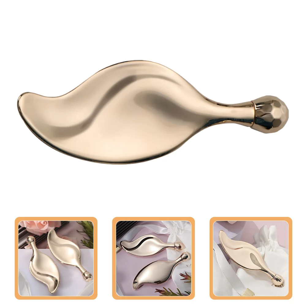 

Face Massage Roller Zinc Alloy Facial Lifting Scraping Tool Eye Roller Puffiness Reducer Multifunctional Face Shaping Beauty