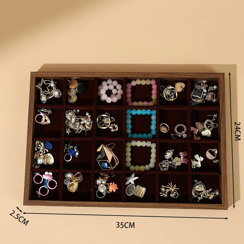 Sieradenbakje, armband, armband, sieraden, sieraden, look lade, ring, oorknopjes, opbergruimte, ketting displaybakje.