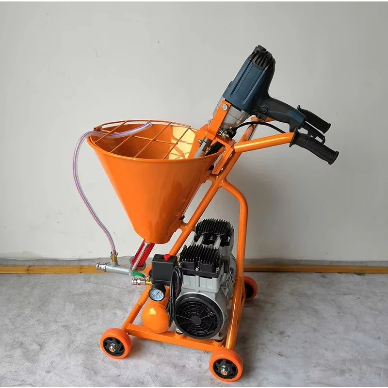 

Mortar Spray Machine User Friendly Mortar Sprayer Electric Plaster Pump Easy Operation for Beginners Customized Tutorial Guide