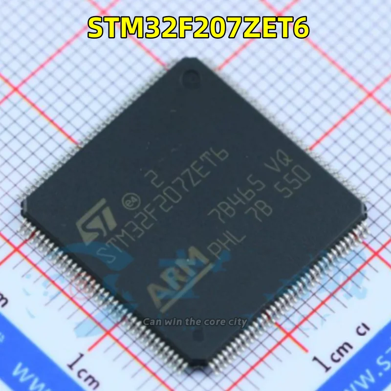 

1-100 PCS/LOT Original Genuine STM32F207ZET6 LQFP-144 ARM Cortex-M3 32-bit Microcontroller MCU