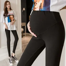 Pantalones de maternidad sueltos para mujeres embarazadas, ropa de embarazo, pantalones laterales combinados, talla grande, verano, primavera