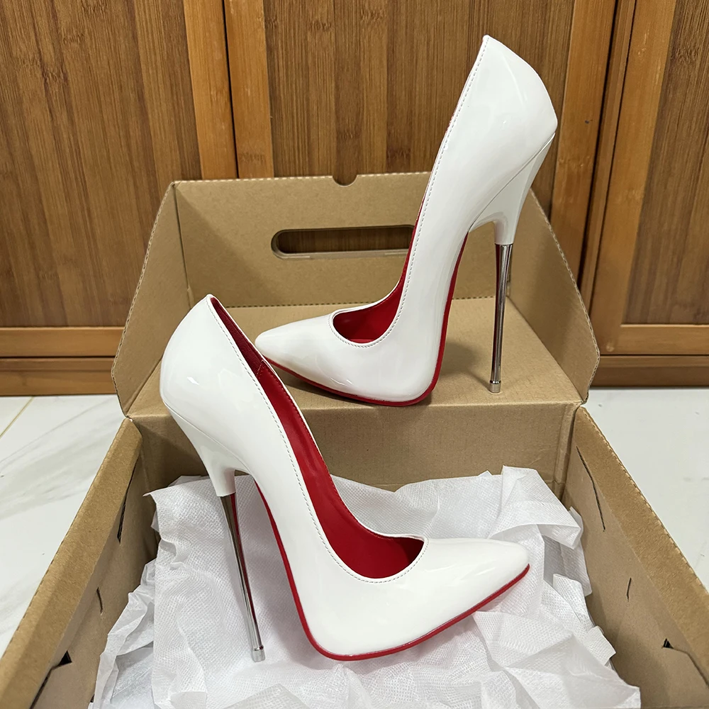 Factory Customize 16cm Extreme High Heels Stilettos Pumps Cross Dresser Fetish Catwalk Unisex Shoes For Women Plus Size45 46