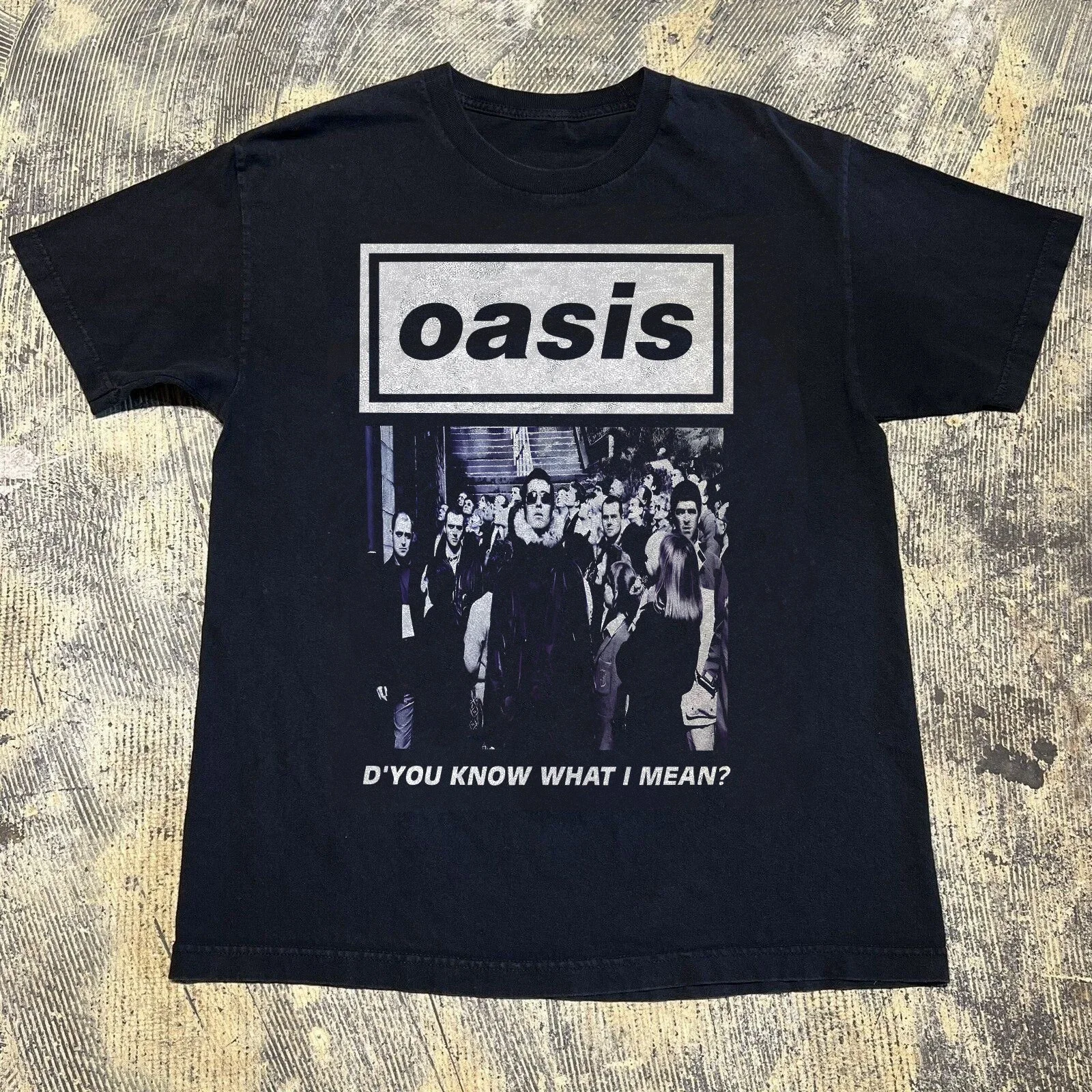 O-Oasis Rock Band T-Shirts for Men Women British Music Albums Vintage Tees Crew Neck Short Sleeve T Shirt Clothing Tops