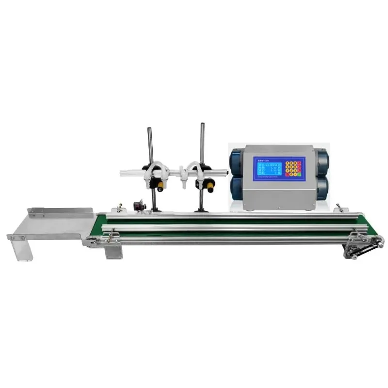 CSY-4H1200 Automatic Four Heads Peristaltic Pump Liquid Filling Machine With Conveyor Belt 4*1200ml Per Minute Filler
