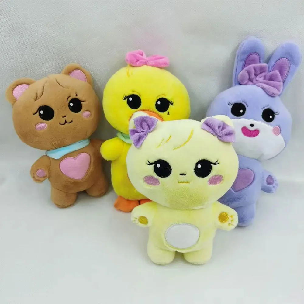 New 20cm Born Pink Kpop Plush World Tour Black Pink JISOO JENNIE ROSE LISA Stuffed Plushie Pillow kwaii Pendants for Fans Gifts