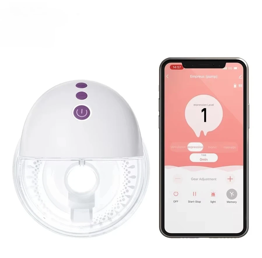 

New High Quality Wearable Breast Pump Accessories Professional Electric Wireless Breast Pump Hands Free Quiet Vacuum Breast Pump