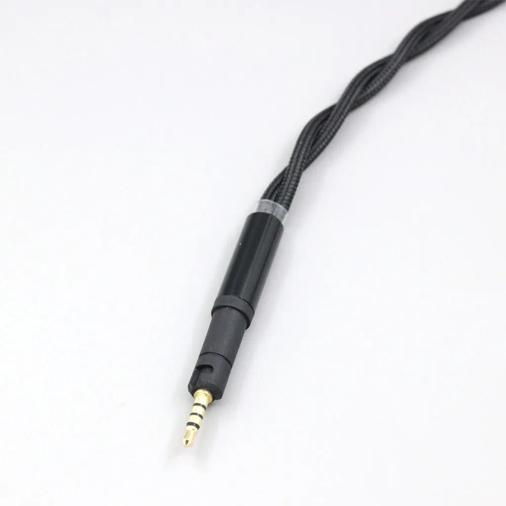 Câble de blindage en nylon pour Sennheiser, argent pur 99%, palladium, graphène, or, HD599, HD569, HD 560S, HD559, HD560S, LN008317