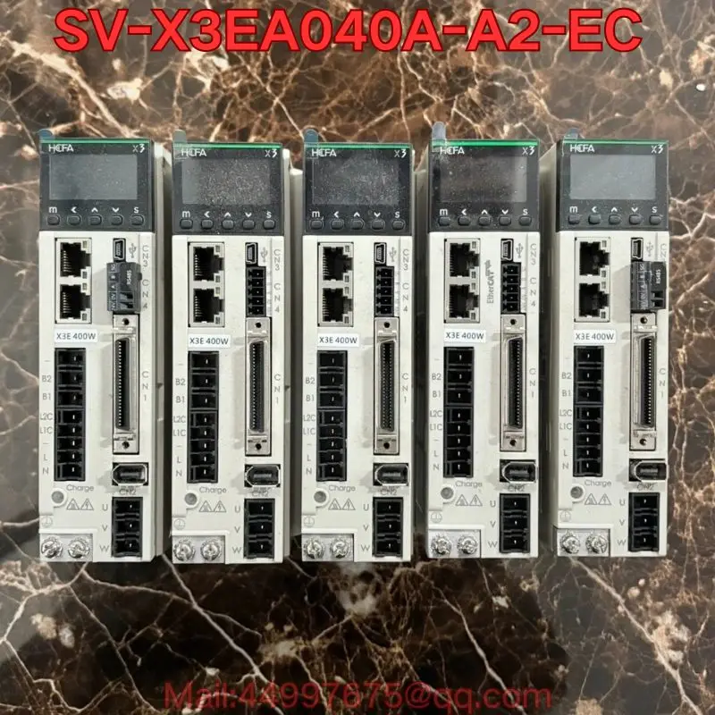 

Second-hand SV-X3EA040A-A2-EC servo drive function test is normal