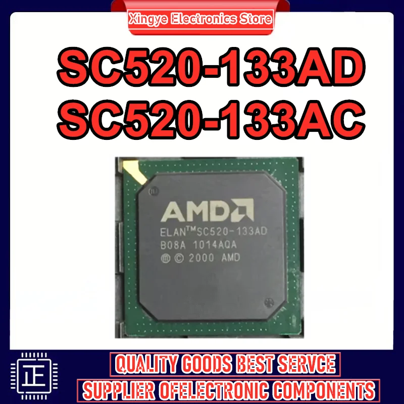 

ELAN SC520-133AC SC520-133AD BGA388 IC чипсет Новинка в наличии