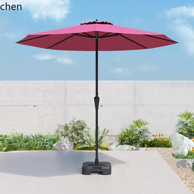 HT Outdoor Sunshade Umbrella Courtyard Umbrella Kiosk Stall Umbrella