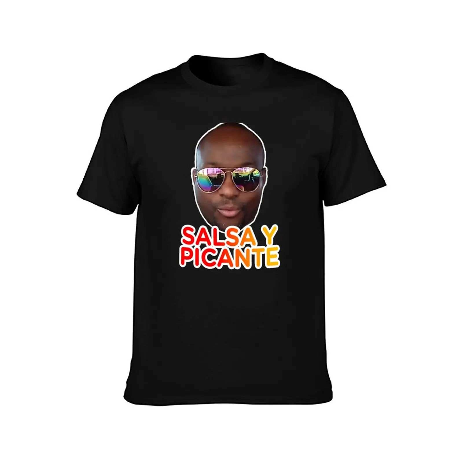 Don Pollo Salsa Y Picante T-Shirt Vintage Print Crew Neck Tee