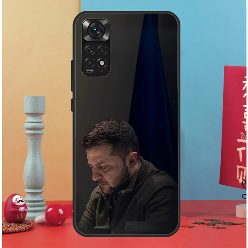 Ukraine Volodymyr  Zelensky Case For Xiaomi Redmi Note 10S 9S 8T Note 11 Pro Note 9 10 Pro 10A 10C 9A 9C 9T 10 Cover Coque