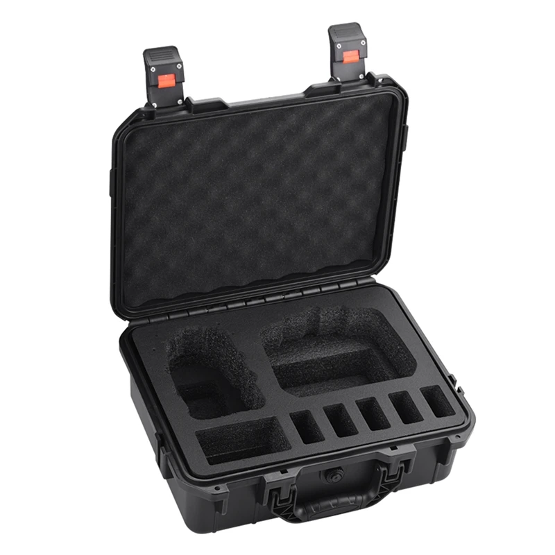 HOT-For DJI Mini 4 Pro Explosion Proof Box Safety Case Storage Bag Anti Drop Protection Box Outdoor Large Capacity Box