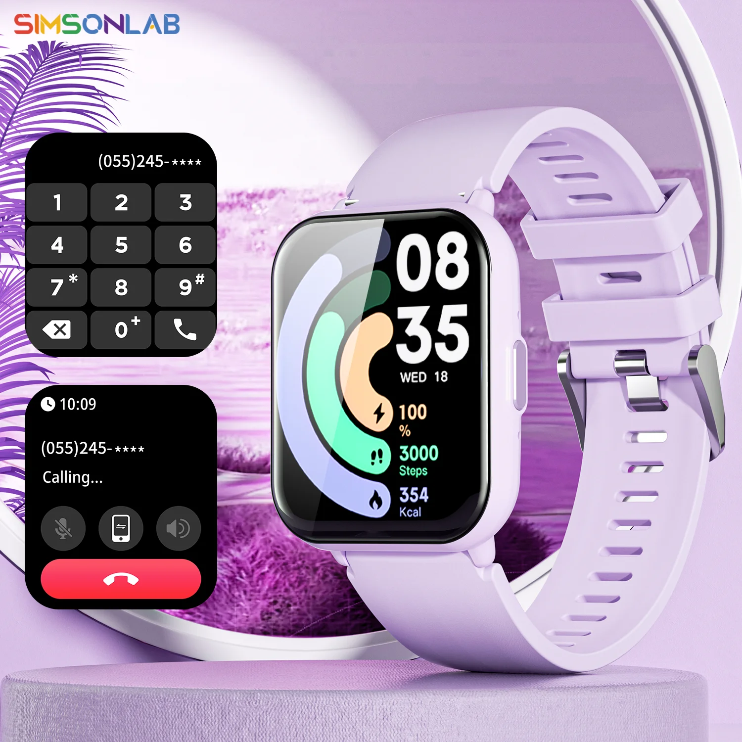 

2025 Watch 5 Active Global Edition Smart Watch Heart Rate Monitoring 100+ Sports Mode Wireless Call 7 Days Life Sport Watch