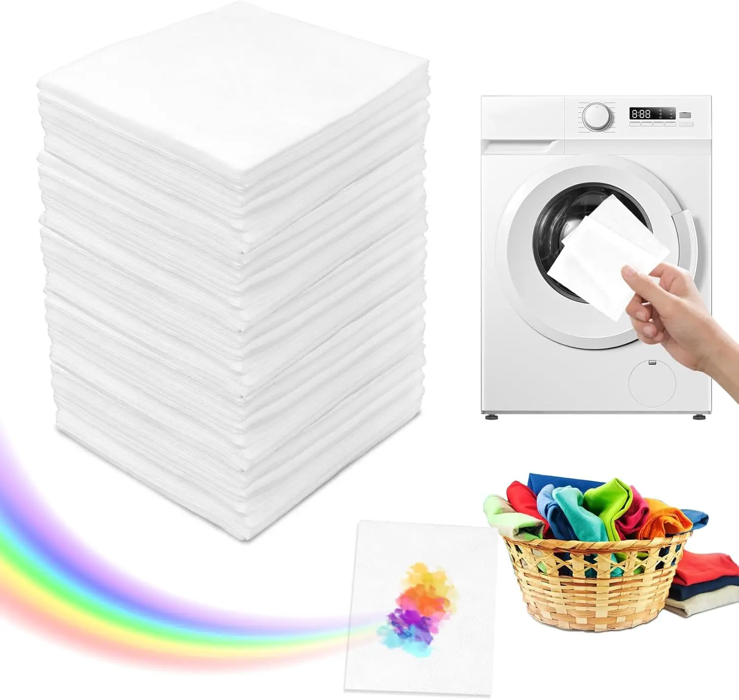 

Таблетки для стирки, листы для стирки, защита от пятен, листы для стирки, предотвращающие смешивание цветов, для домашнего использования