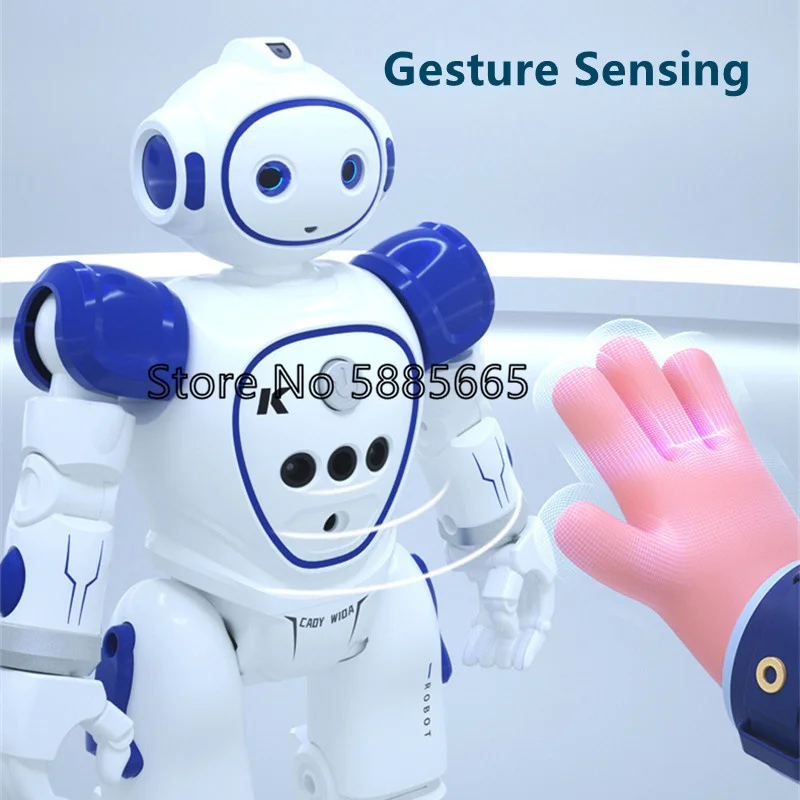 Intelligent Singing Dancing Remote Control Robots Gesture Induction Demonstration LED Popular Science Teaching RC Electric Toys