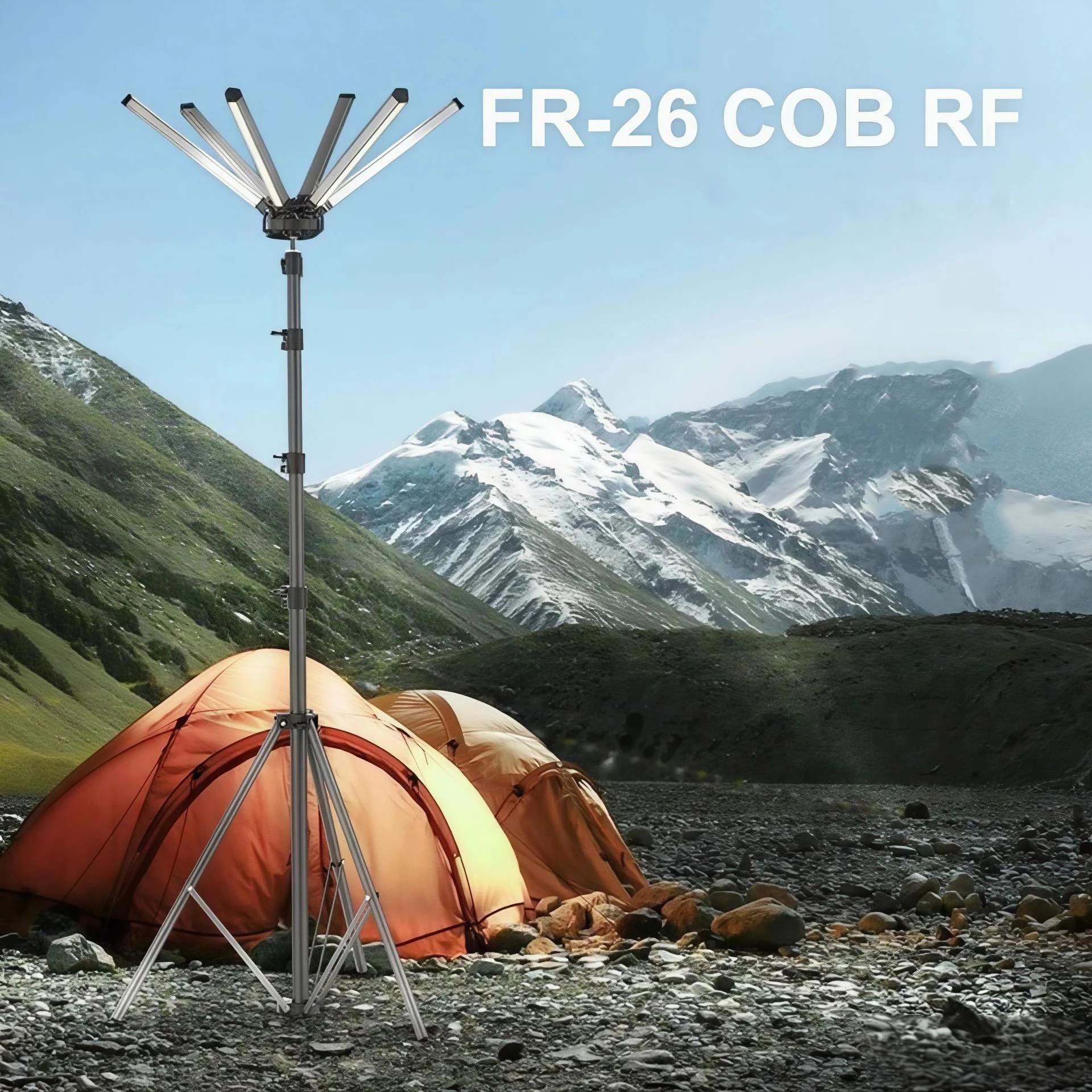 

Портативная телескопическая светодиодная лампа Professor 3.5 метра, 360° освещение, 12В DC, для кемпинга, выдвижная, уличная, походная лампа