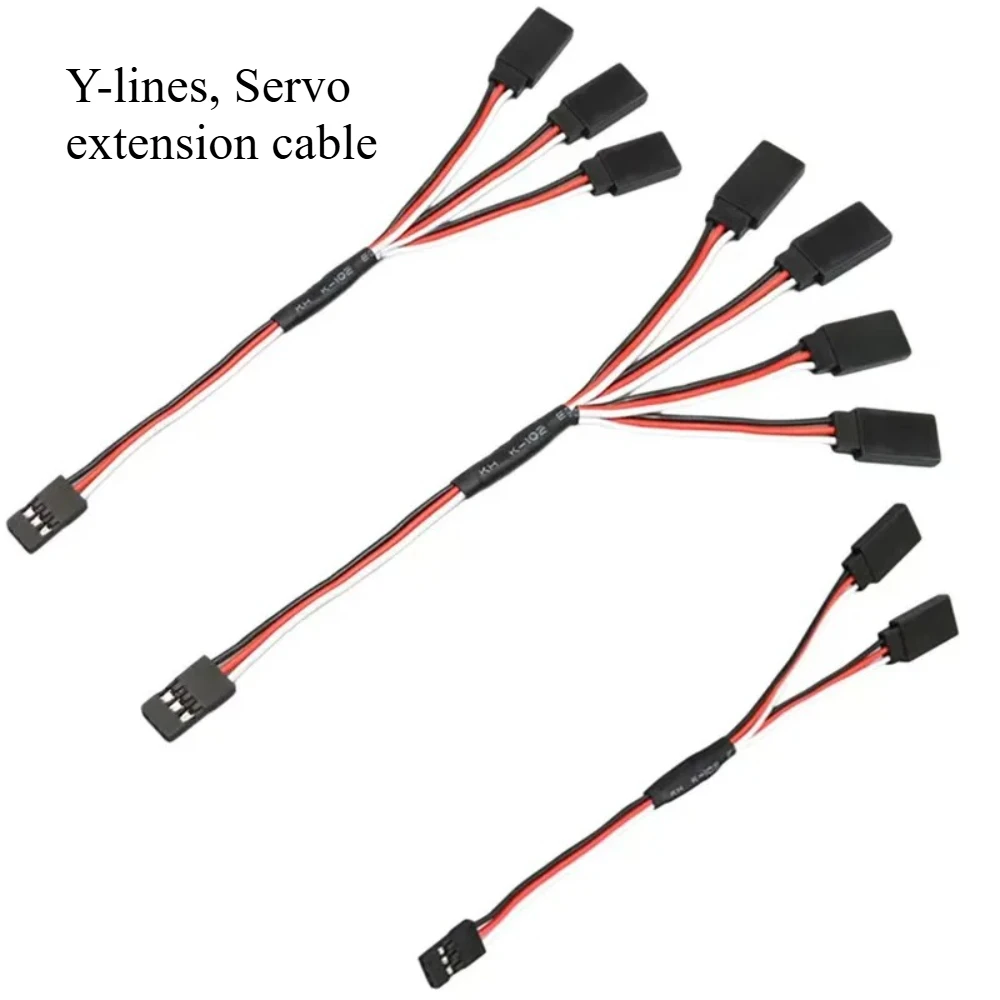 

Трейлеры 2/1, 3/1, 4/1, Y-образные кабели, удлинительные кабели для сервоприводов длиной 150 мм/200 мм, подходят для моделей автомобилей/кораблей/самолетов