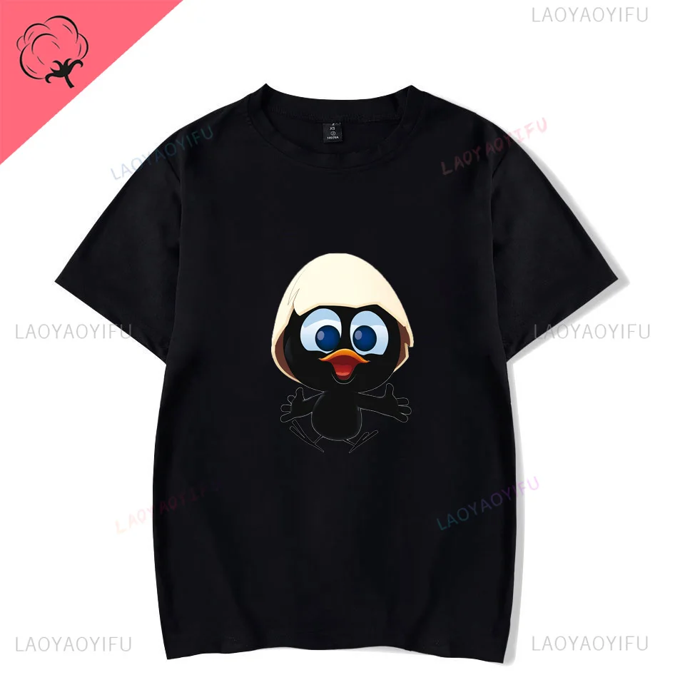 2024 Hip Hop o collar cartoon pattern painted funny fashion street wear trend Harajuku Y2K Men women universal T-shirt