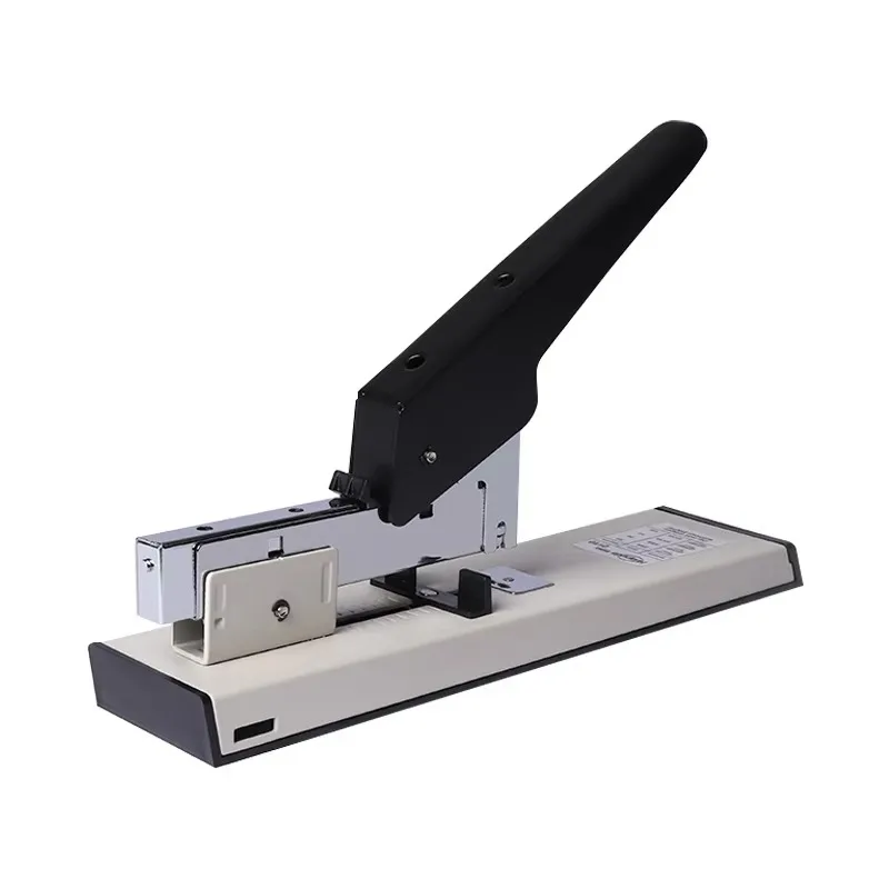 

Handheld Heavy Office Stapler Large Financial Thick Stapler with Manual Power Made of Durable Metal and Plastic