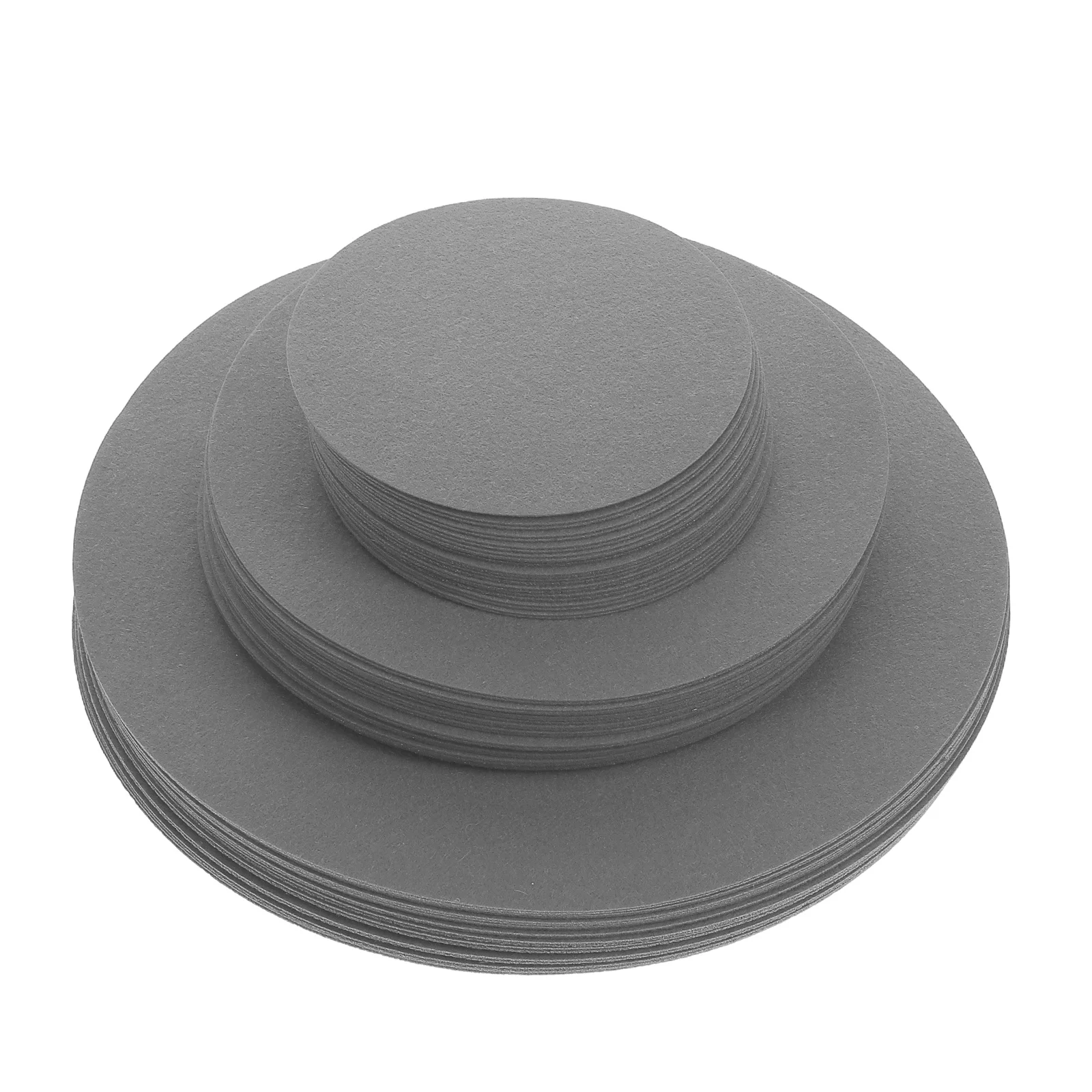

72Pcs Felt Plate Dividers Soft Round Ceramics Porcelain Storage Protectors Heat Insulation Noise Reduction Reusable Kitchen