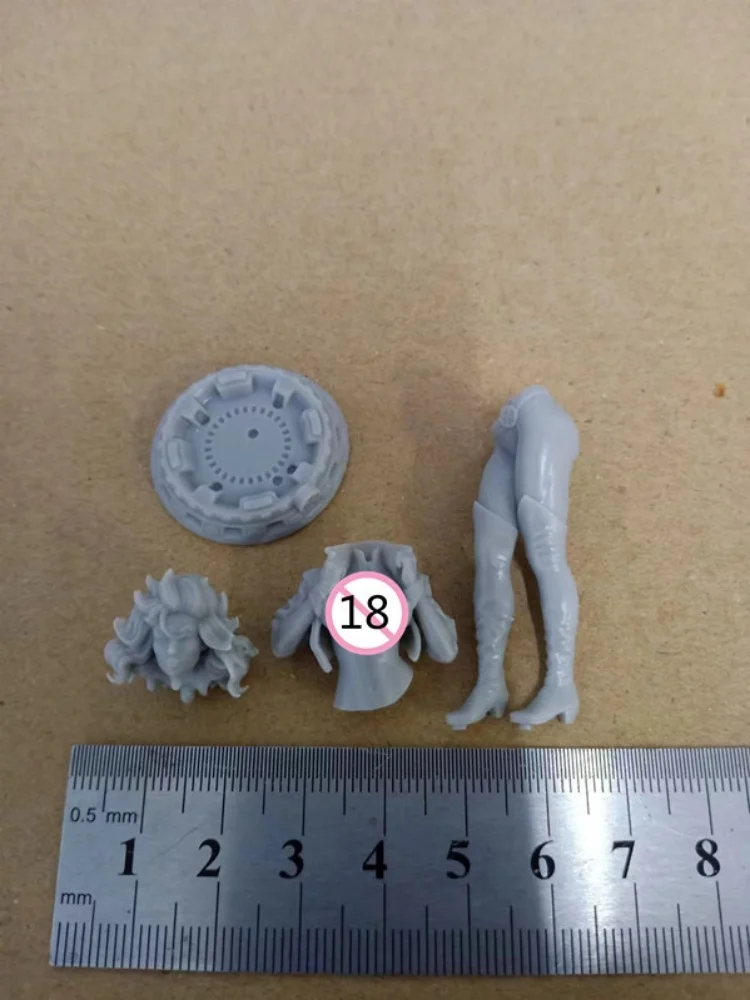 Rogue's tight show Nsfw bricolage deux versions figurines en résine modèle Kit 1/24 échelle 75mm non peint smonté 3D jouet