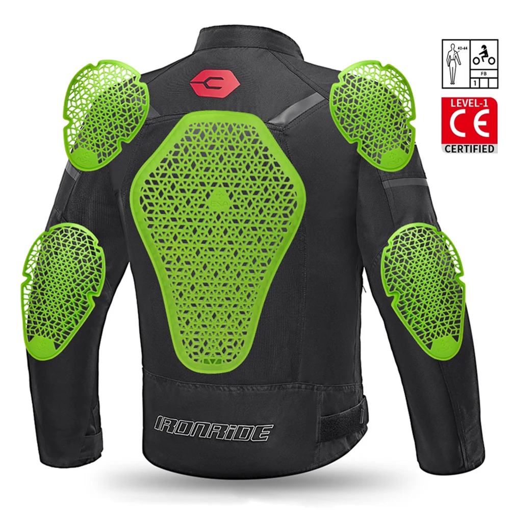 CE Certification Motorcycle Jackets Built-in Protector Universal Insert Motorbike Protective Gear Motocross Body Protective Gear