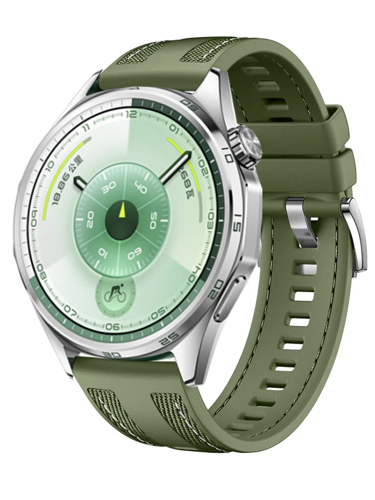 20mm 22mm original Nylon Strap For Samsung Galaxy Watch 7-FE-6-5-pro 44/40mm Composite Silicone HUAWEI WATCH GT 6 5 4 3 2 46mm