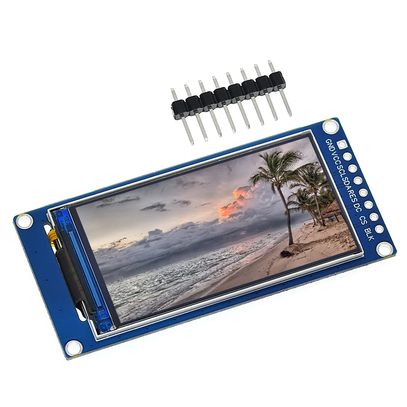 1.9 Inch IPS Full Angle TFT Display Screen LCD Screen Color Display Module SPI Serial Port High-definition 170x320 ST7789