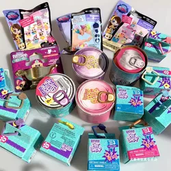 Hasbro Littlest Pet Shop śliczny Model zwierzęcia duże zwierzęta rysunek kot Model psa zabawki pudełko z niespodzianką kolekcja prezenty urodzinowe dla dziewczynek