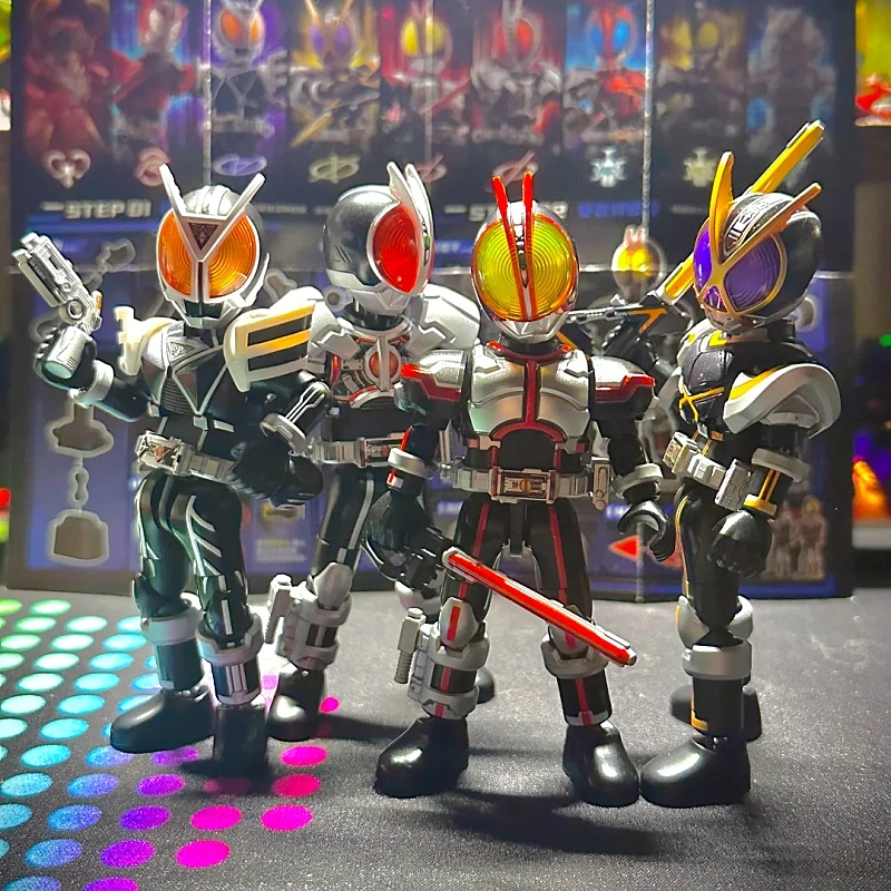 

Hot Blokees Blind Box Kamen Rider Galaxy Version V2 Собранная фигурка в маске Rider Подвижная коллекционная игрушка Модель Идеальный подарок