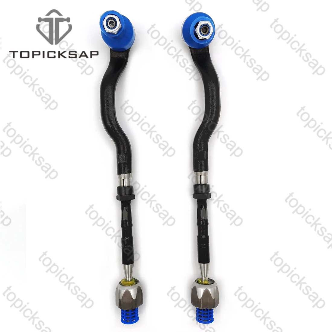 TOPICKSAP Pair Front Steering Tie Rod Head Assembly for BMW E46 325xi 330xi 3 Series 2001-2005 32106774318 321067743 32216751040