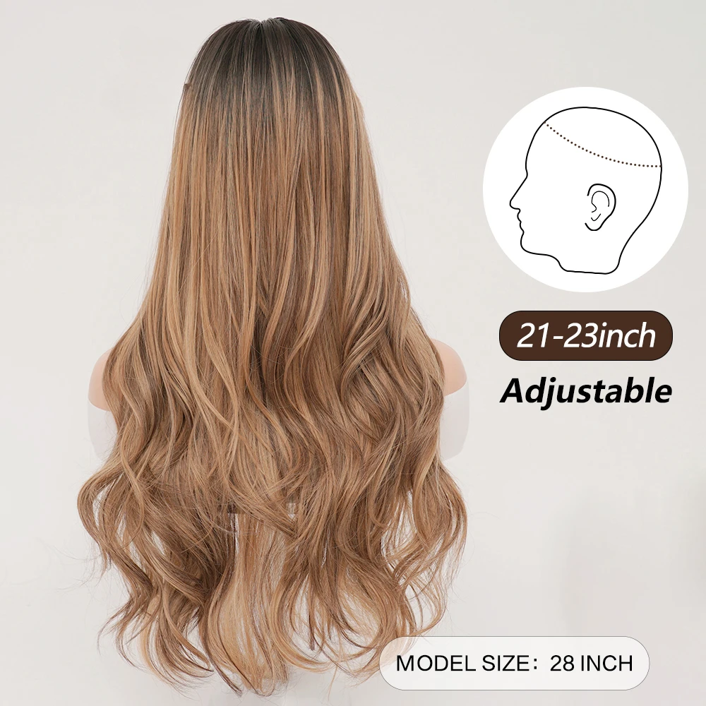 Рисунок 2 - Длинная волнистая синтетическая челка с градиентом