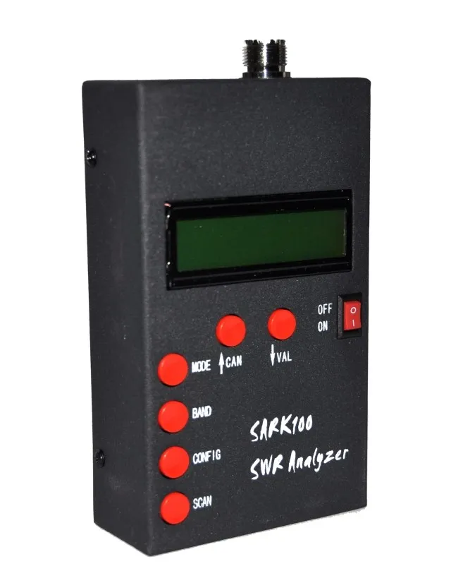 

SARK100 1-60Mhz HF ANT SWR Antenna Analyzer Meter Tester for Ham Radio