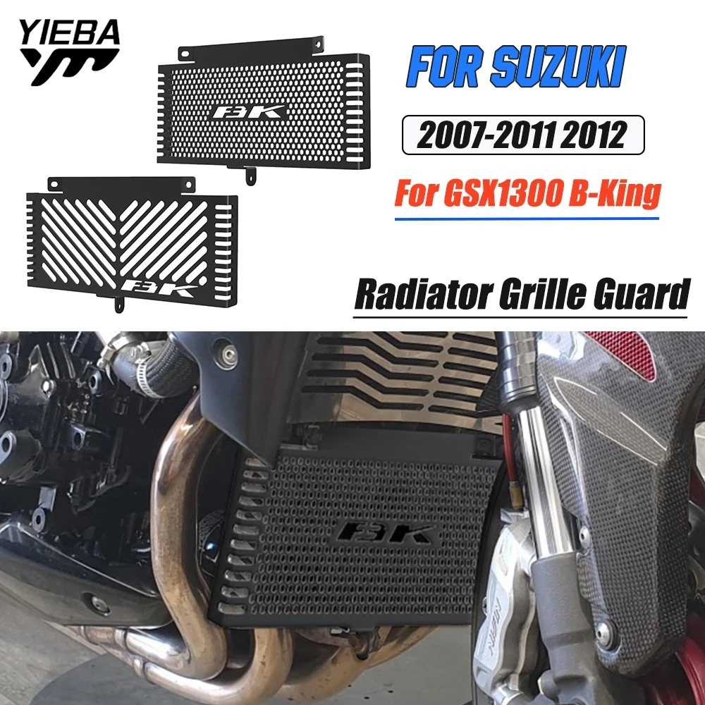 

Motocycle Radiator Grille Cover Water Tank Guard Protection FOR SUZUKI GSX1300 B-King 2007 2008 2009 2010 2011 2012 Accessories