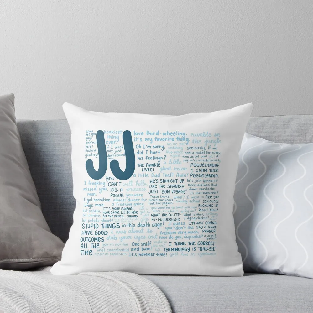 

JJ Outer Banks S2 Quotes Throw Pillow Cushions christmas decorations for home 2024 Sitting Cushion