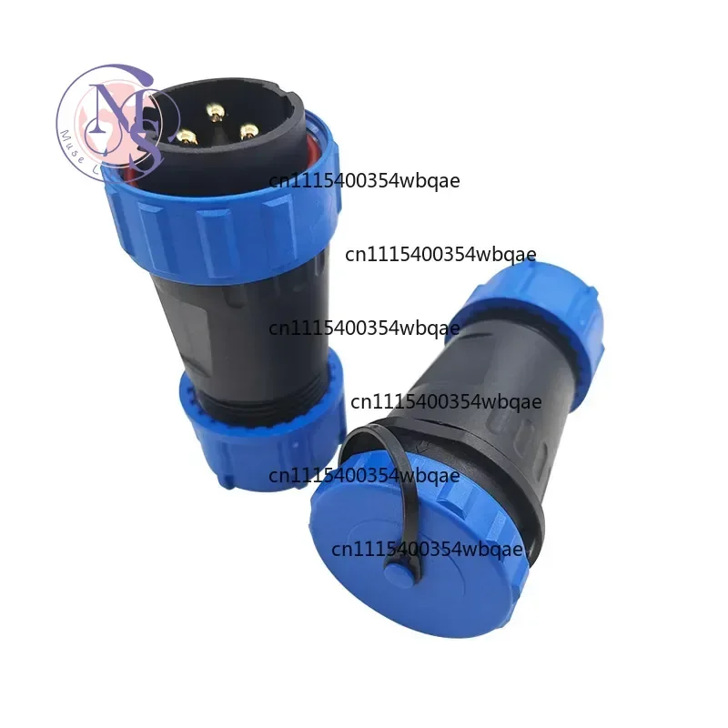 ZOCI-SP28 Waterproof Connector Kit IP68, 2 to 26Pin Tin Soldering Pins Docking Plug