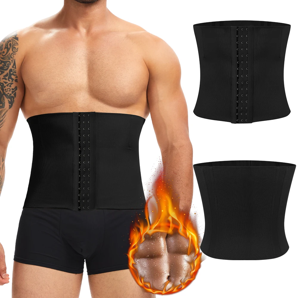 

Мужские корсеты для тренировки талии с хрящовой костью, контроль живота, формирователь тела, пояс для похудения, пояс Fajas, костюм для фитнеса