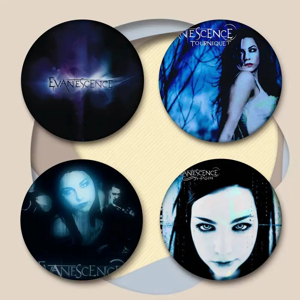 E-Evanescence Band   Cute Series Pins Funny Badge Interesting Cartoon Animals Brooches Backpack Clothes Gift Accessory